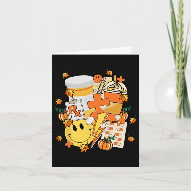 Tarjeta Farmacéutico Técnico Farmacéutico Estudiante Caída (Anverso)