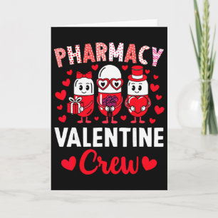Tarjeta Farmacia Tripulación de San Valentín Farmacia del 