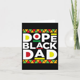 Tarjeta Fármacos: Papá negro, padres africanos afroamerica