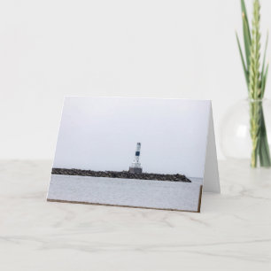 Tarjeta Faro de aguas termales contiguo