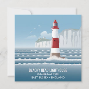 Tarjeta Faro de Beachy Head