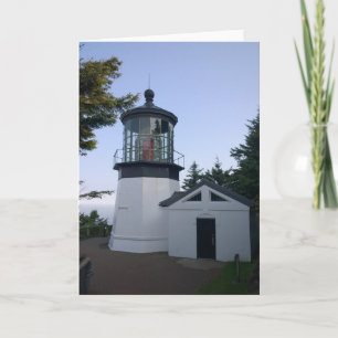 Tarjeta Faro de Cape Meares, O