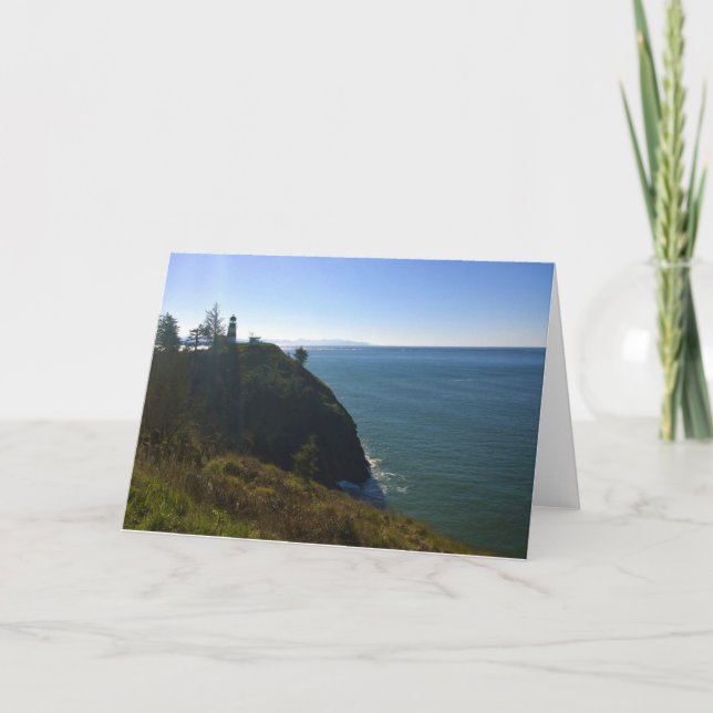 Tarjeta Faro de decepción del Cabo, Washington (Anverso)