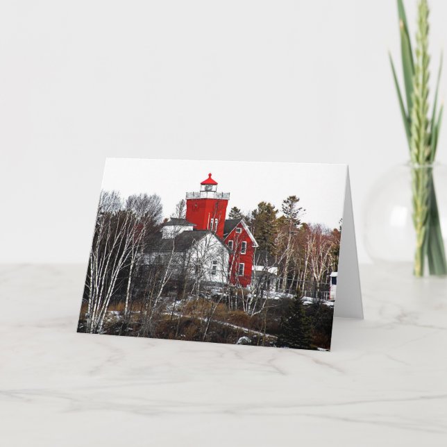 Tarjeta Faro de dos puertos (Anverso)