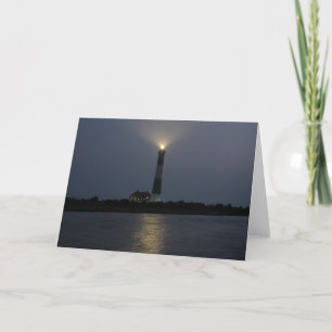 Tarjeta Faro de Fire Island