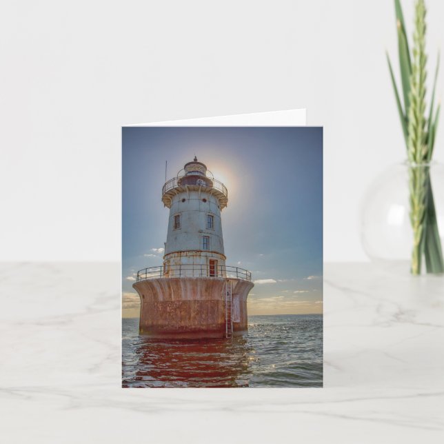 Tarjeta Faro de Hoopers Island (Anverso)