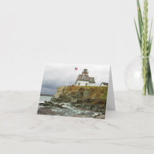 Tarjeta Faro de la isla Rosa