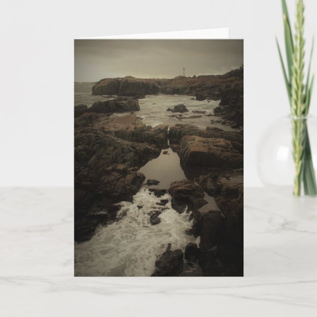 Tarjeta Faro de Louisbourg (Anverso)