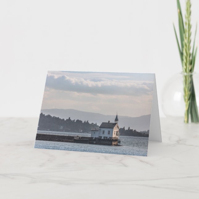 Tarjeta Faro de Oslo (Anverso)