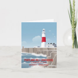 Tarjeta Faro de Portland Bill