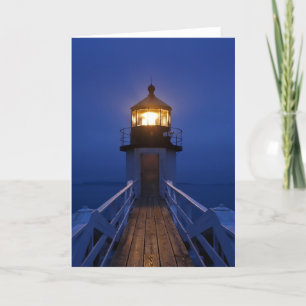 Tarjeta Faro Marshall Point, Maine