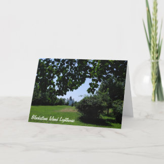 Tarjeta Faro Notecards de la isla de Blackistone