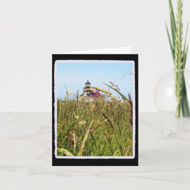 Tarjeta Faro Point Cabrillo (Anverso)