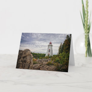 Tarjeta Faros   Big Tub Harbor Tobermory Ontario