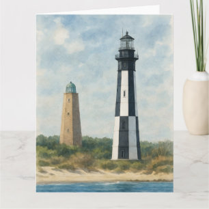 Tarjeta Faros de Cape Henry