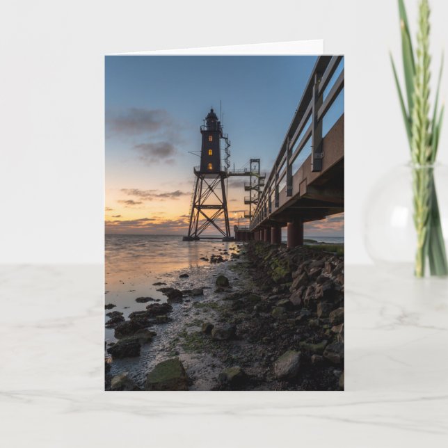 Tarjeta Faros | Eversand-Oberfeue Alemania (Anverso)