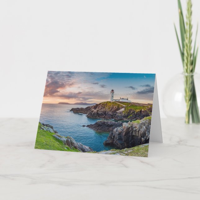 Tarjeta Faros | Fanad Head Lighthouse Ireland (Anverso)