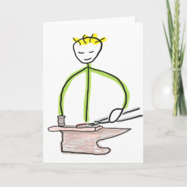 Tarjeta Farrier Stickman