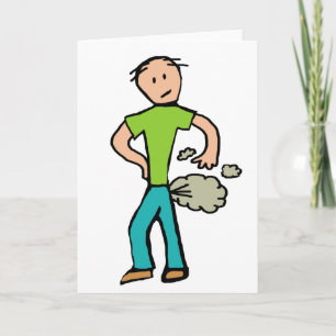 Tarjeta Farting Man