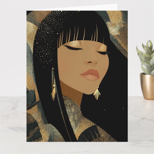 TARJETA FASHION-ESQE # 5 (Planta pequeña)