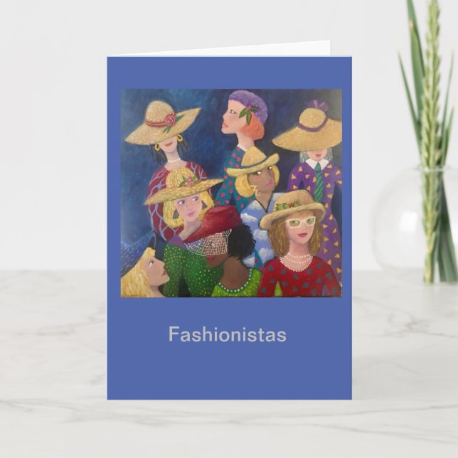 Tarjeta Fashionistas (Anverso)