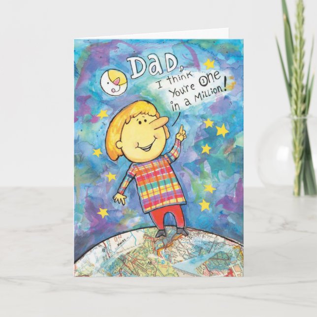 Tarjeta Father's day card (Anverso)