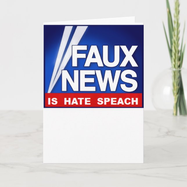 Tarjeta Faux News (Anverso)
