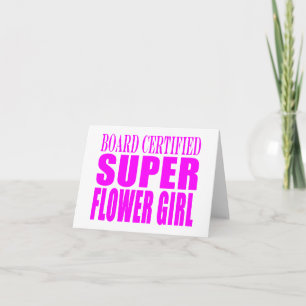 Tarjeta Favores y gracias rosados de la boda: Florista