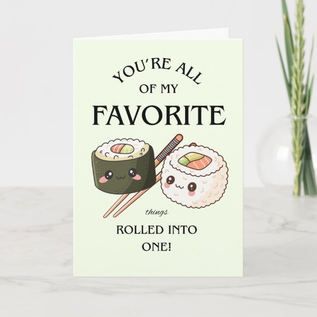 Tarjeta Favorite Things all rolled Into One (Anverso)