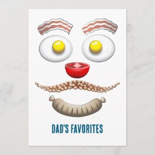 Tarjeta Favoritos de Papá en el Día del Padre