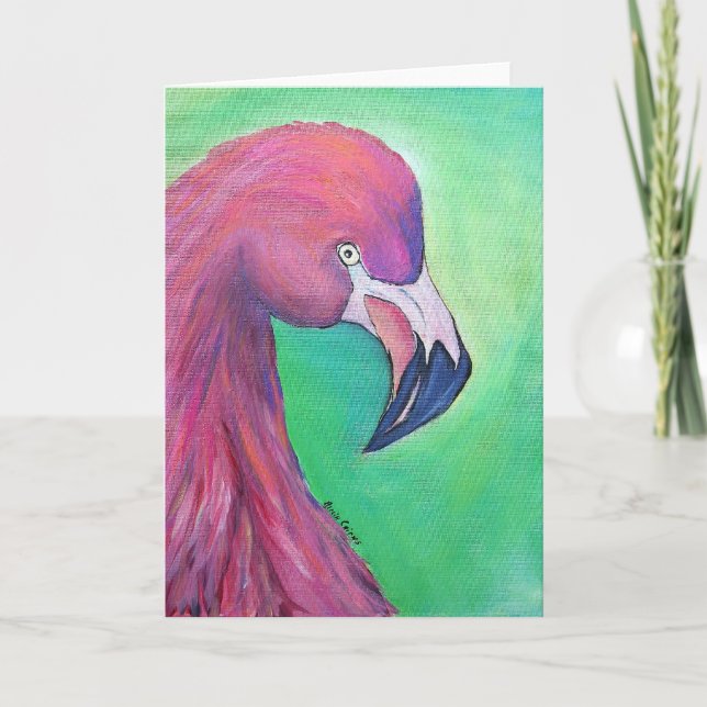 Tarjeta Fayina Flamingo - La libre (Anverso)