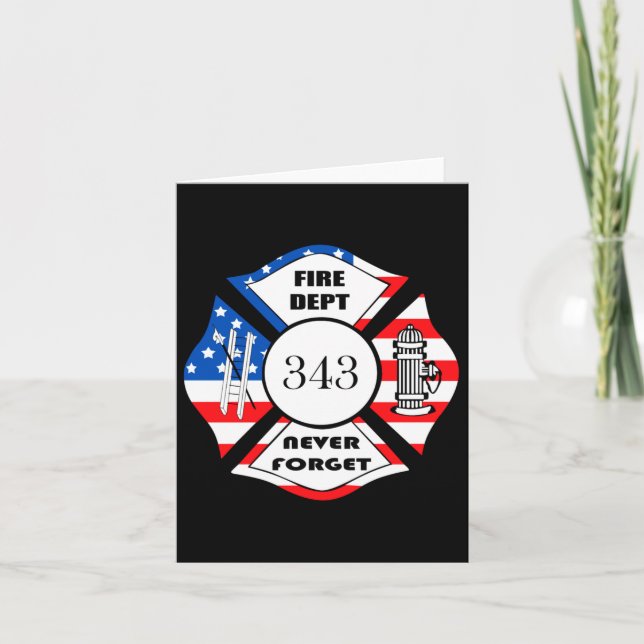 Tarjeta Fdny Fire Department City Of New York _2  (Anverso)