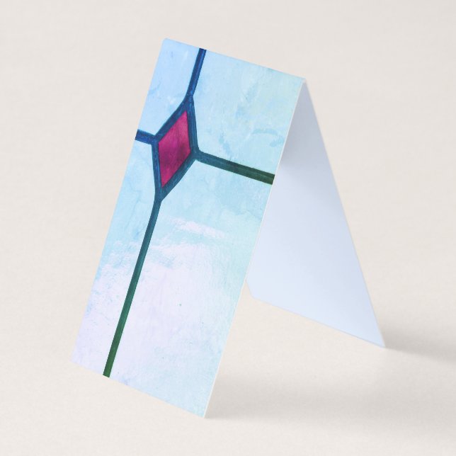 Tarjeta Fé de conmemoración de la cruz cristiana (Anverso)