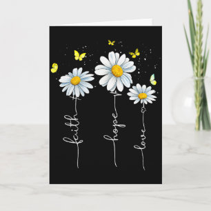 Tarjeta Fe Esperanza Amor Jesús Cruz Cristiana Dios Fe Fl