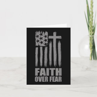 Tarjeta Fe Sobre Miedo Oración Estados Unidos Ordena La Ba