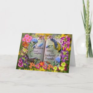 Tarjeta Feathered Friends