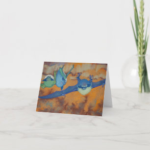 Tarjeta Feelin extravagantemente - palos