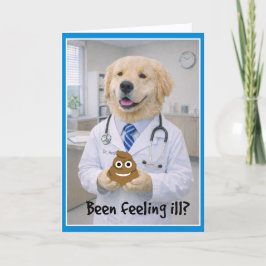 Tarjeta Feeling ILL Get Well Card POC-1