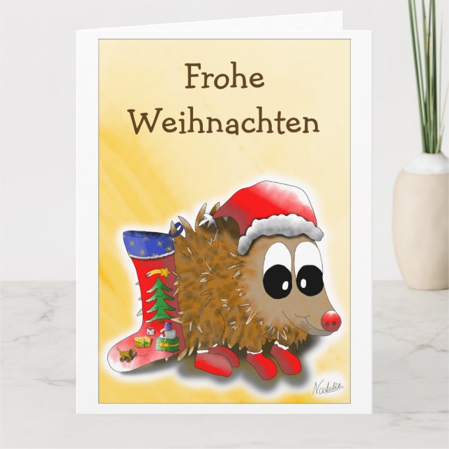 Tarjeta Feiertagskarte (Anverso)