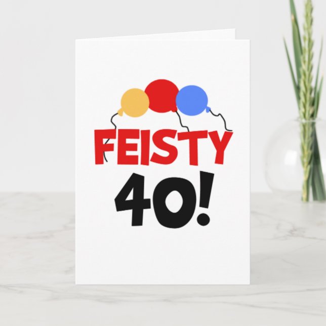 Tarjeta Feisty 40 (Anverso)