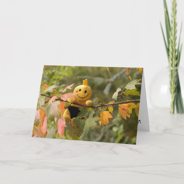 Tarjeta Felices caídas (Anverso)