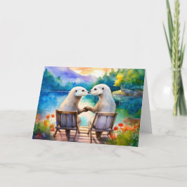 Tarjeta Felices de tenernos el uno al otro