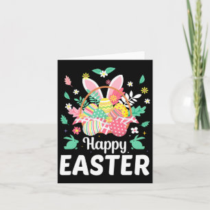 Tarjeta Felices declaraciones de Pascua Regalos Florales d