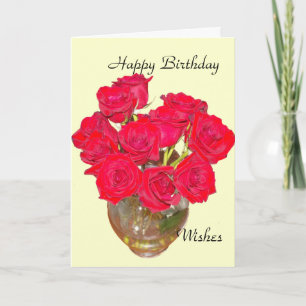 Tarjeta Felices deseos de cumpleaños