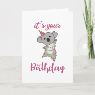 Tarjeta Felices Deseos De Cumpleaños Para Ustedes Animales