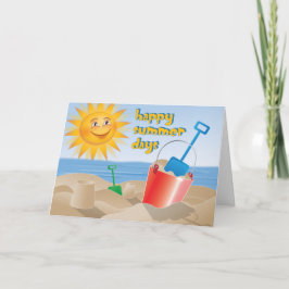Tarjeta Felices Días de Verano