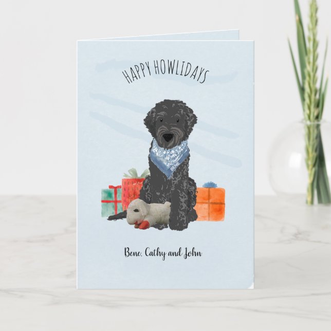 Tarjeta Felices fiestas de Bene (Anverso)