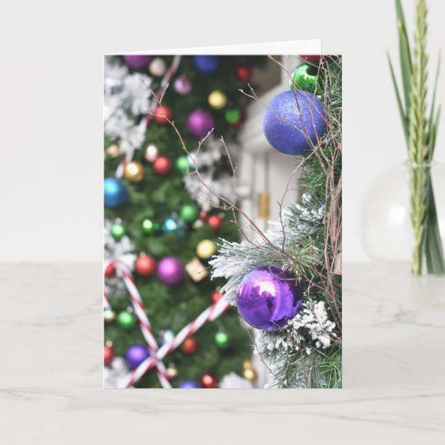 Tarjeta Felices fiestas Navidades de Londres Temporada de  (Anverso)