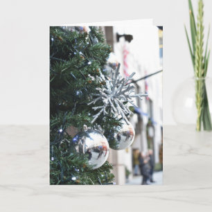 Tarjeta Felices fiestas Navidades de Londres Temporada de