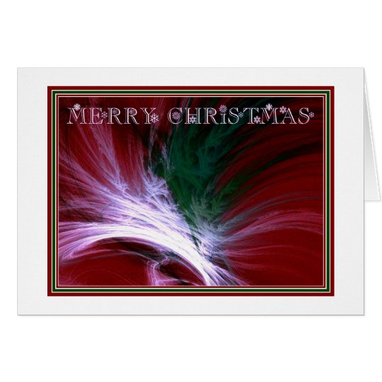 Tarjeta Felices Navidad del ~ de la NIEVE del NAVIDAD